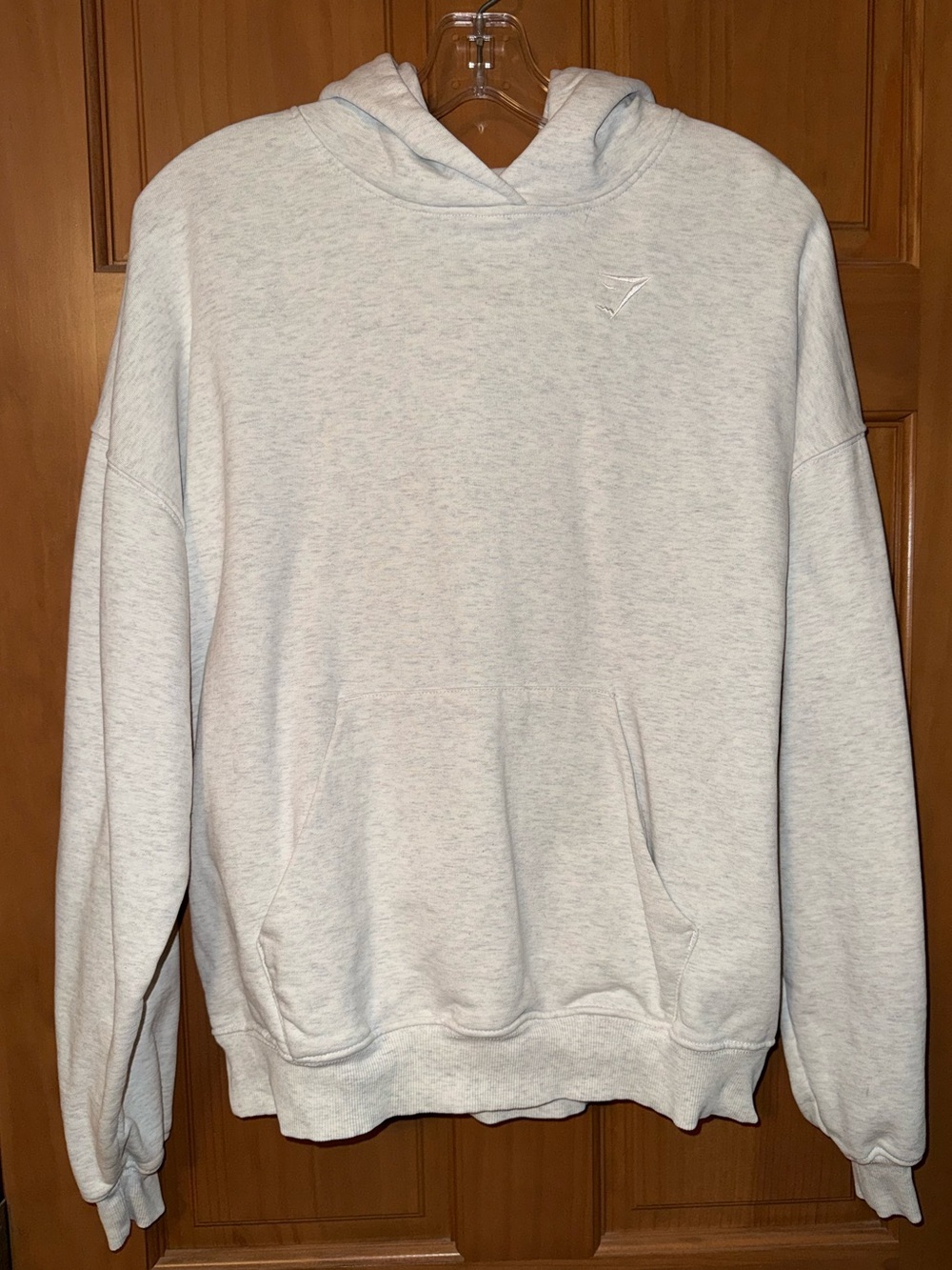Gymshark Light Heather Gray Hoodie